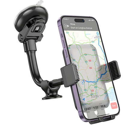 Car Holder HOCO H27, 4.7inch - 7inch, Black 