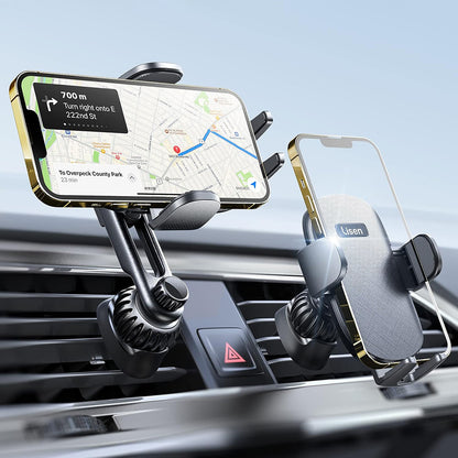 Lisen Car Holder, 4.7inch - 7.2inch, Black YL0222060011
