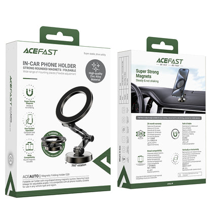 Acefast D20 Magnetic Car Holder, Universal, Grey