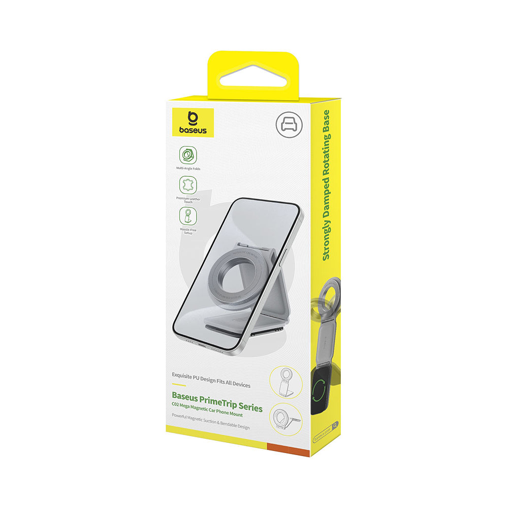 Baseus PrimeTrip C02 Magnetic Car Holder, Universal, Grey C40169002833-00