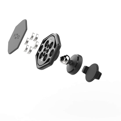 Magnetic Fixed Icon Flex Car Holder, Universal, Black