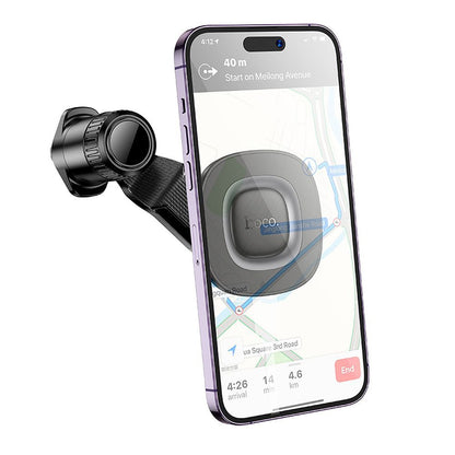 Magnetic Car Holder HOCO H74, Universal, Grey