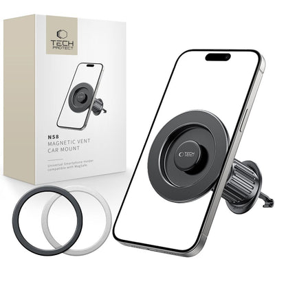 Magnetic Car Holder Tech-Protect N58 Vent, Universal, Black
