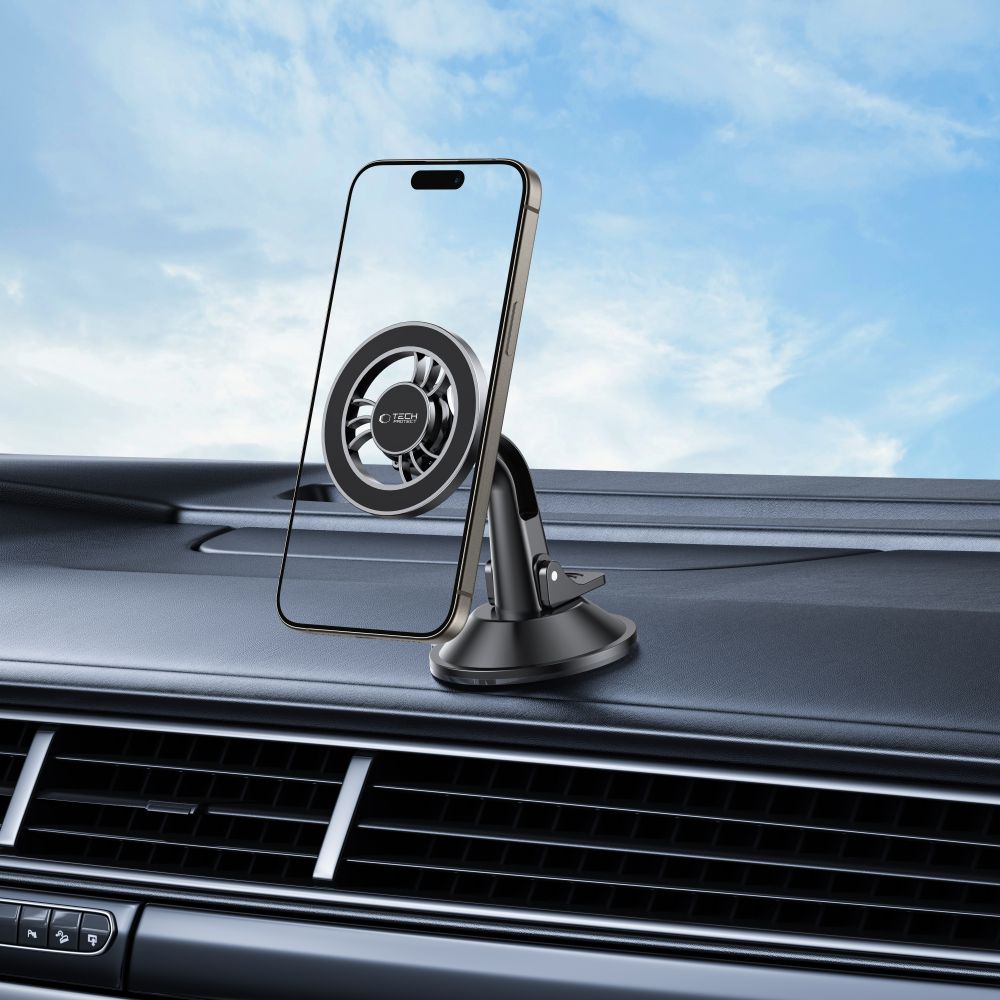 Magnetic Car Holder Tech-Protect N56 Dash, Universal, Black