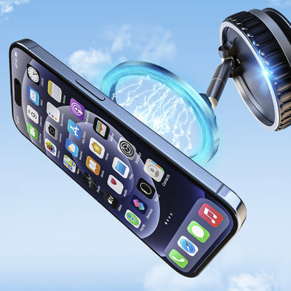 Techsuit S15 Universal Magnetic Car Holder, Black