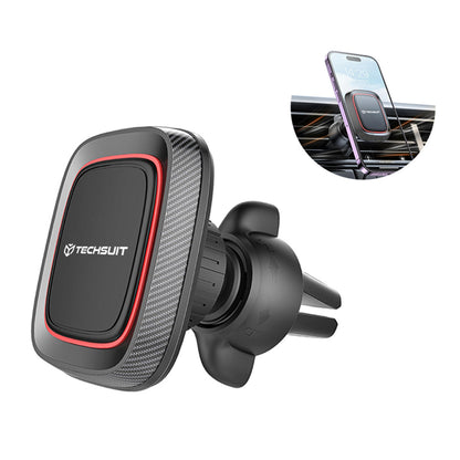 Techsuit S4 Magnetic Car Holder, Universal, Black Red