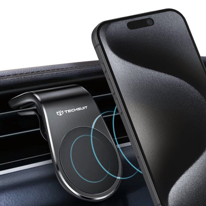 Techsuit S7 Universal Magnetic Car Holder, Silver