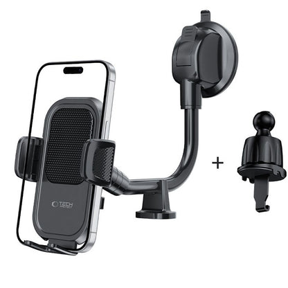 Tech-Protect V8-2 2in1 Universal Car Holder, Black