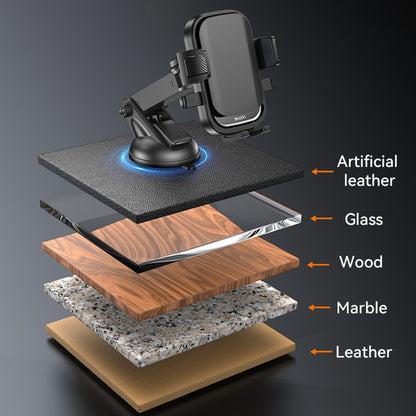 Yesido C267 Car Holder, 4.7inch - 7.2inch, Black