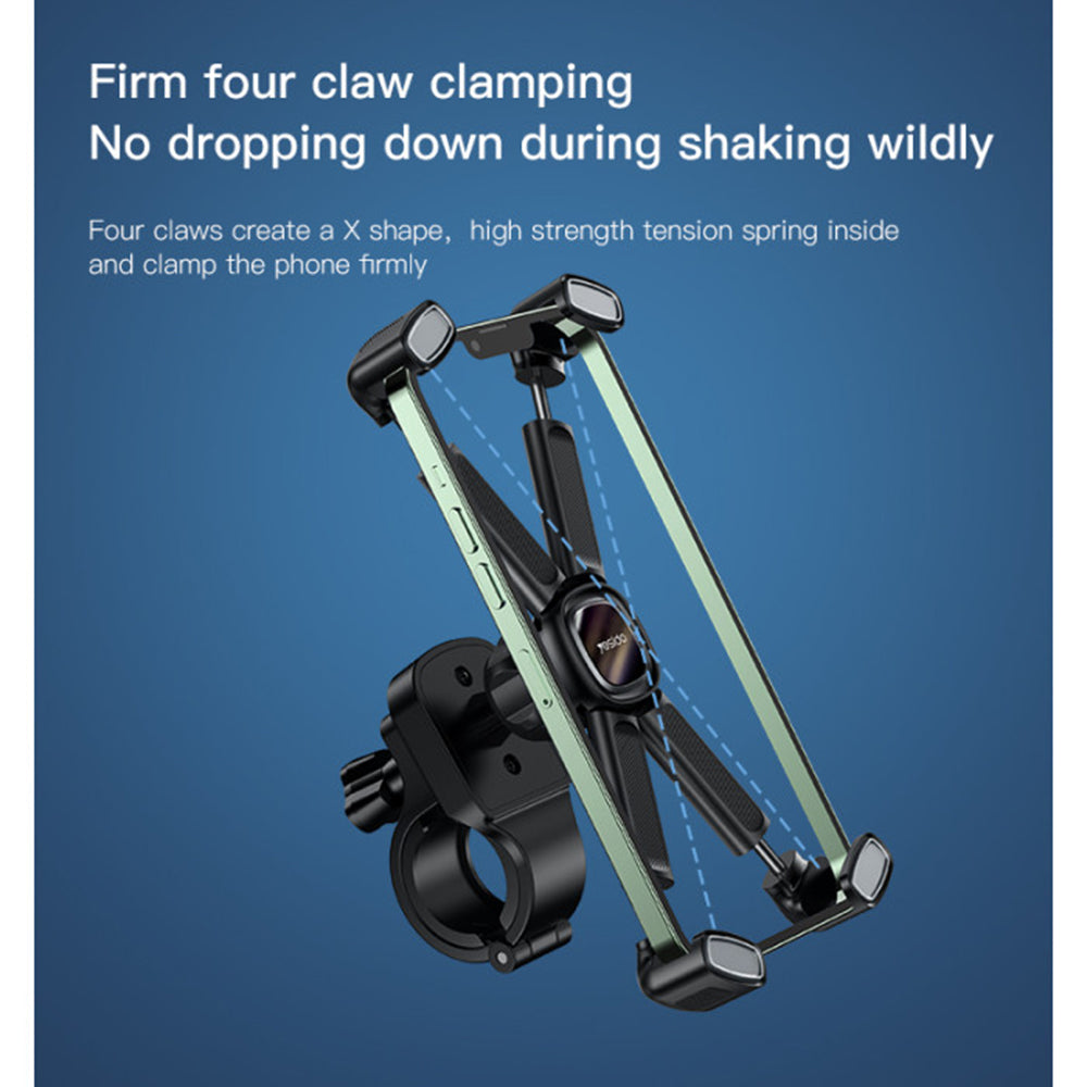 Yesido C191 Bicycle Holder, 4.5inch - 6.8inch, Black