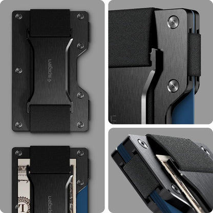 Spigen S RFID Protection Holder for Payment Cards, Black AMP02898