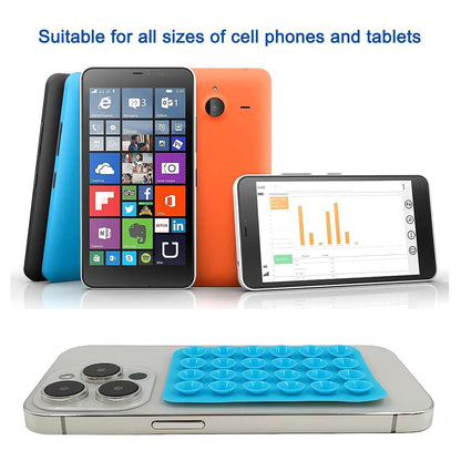 Techsuit SD-PAD Suction Cup Holder, Blue