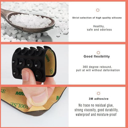 Techsuit SW-PAD Suction Cup Holder, White