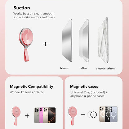 ESR HaloLock Ring Holder, Pink