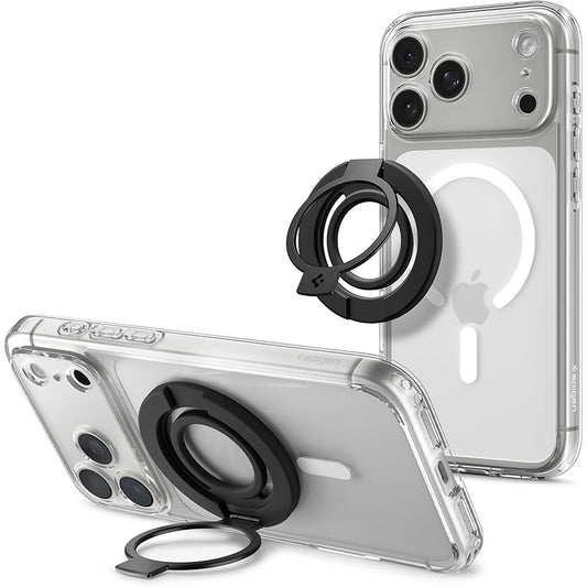 Spigen Dual Pop Mag S Ring Holder, Universal, Black AMP11735