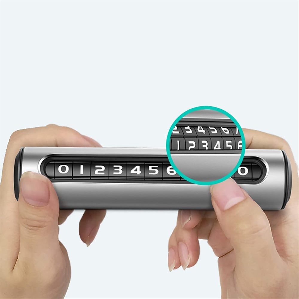 Techsuit SlideGuard Car Phone Number Holder