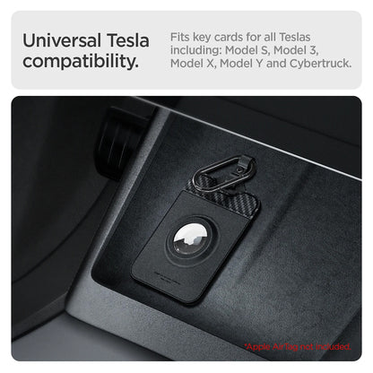 Spigen Air Fit Key Card Holder for Tesla / Apple AirTag, Set of 2 pieces ACP08793