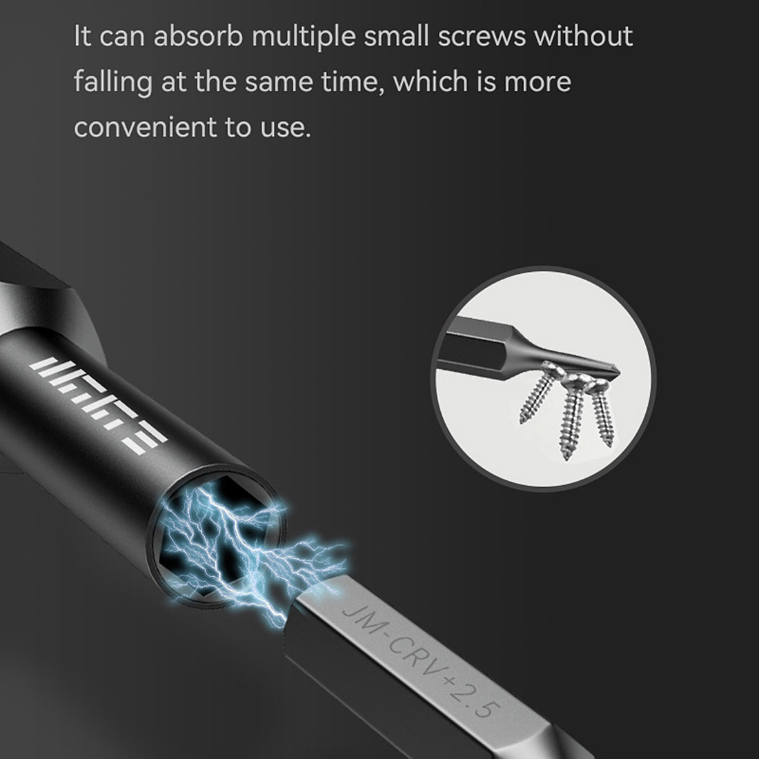Jakemy JM-8180 Screwdriver, 47in1, Black