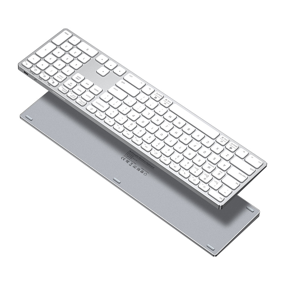 DUX DUCIS LK Bluetooth Keyboard, White