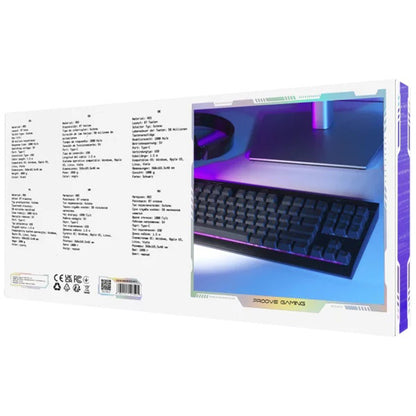 Proove Sideswap Wired USB Gaming Keyboard, RGB, 1.5m, Black CKSIEN00022401