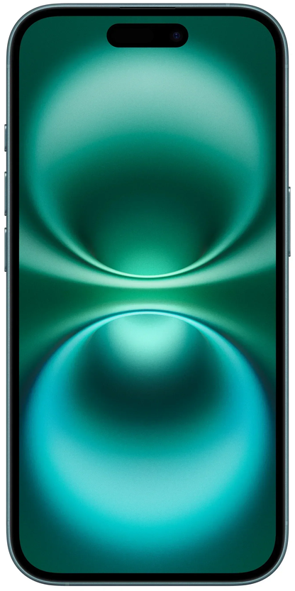 Apple iPhone 16 Mobile Phone, 128GB, Teal India Spec MYED3HN/A
