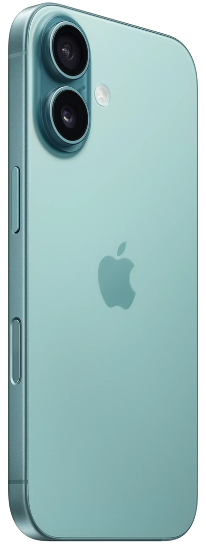 Apple iPhone 16 Mobile Phone, 128GB, Teal India Spec MYED3HN/A