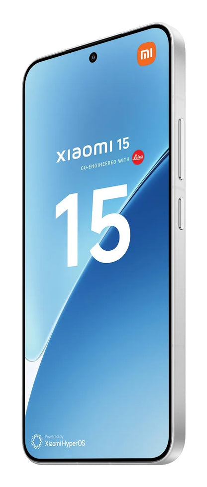 Xiaomi 15 5G Dual SIM Mobile Phone, 512GB, 12GB, White MZB0IU5EU