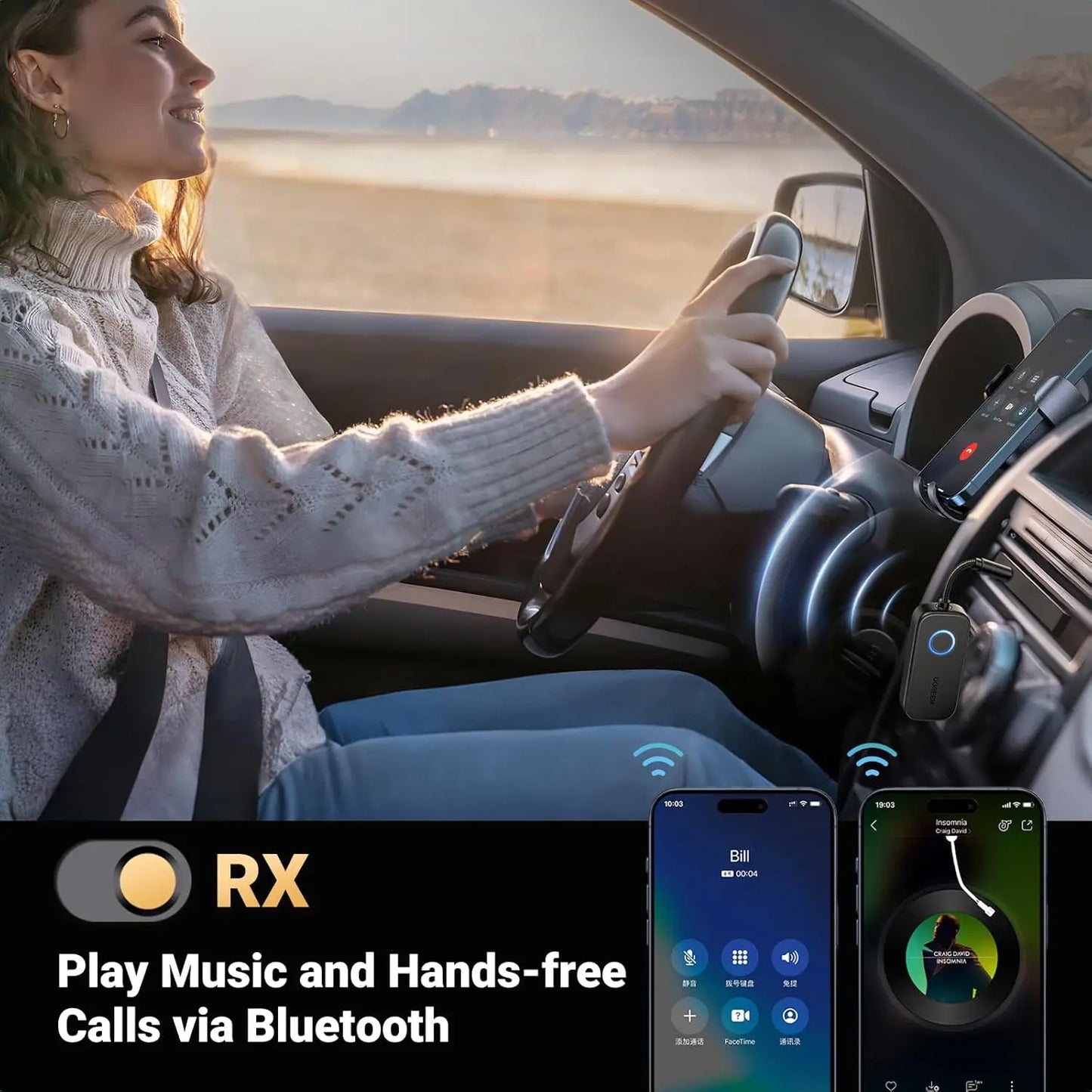 Bluetooth Transmitter / Receiver UGREEN CM672