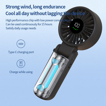 Techsuit A10 Portable Fan, Black