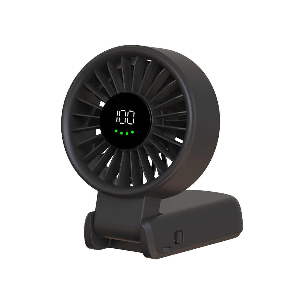 Techsuit A10 Portable Fan, Black