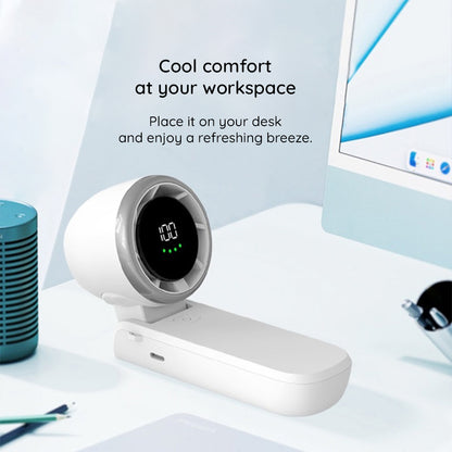 Techsuit A9 Portable Fan, White