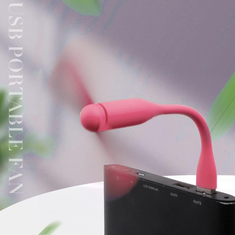 Techsuit TUF1 USB Fan, Pink